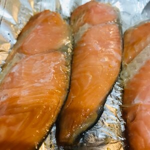 フライパンで簡単焼き鮭